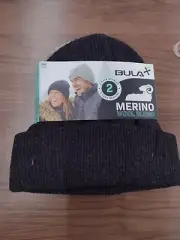 Bula Merino Wool Blend 2 Pack Beanies One Size