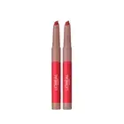 L'Oreal Infallible Matte Lip Crayon - 505 Little Chili x2