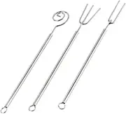 WeiLaiKeQi 3 Pieces Fondue Forks Cheese Fruit Dipping Forks Dipping Tool Chocolate Dipping Tool