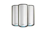 Netgear Orbi 970 Series Quad-Band WiFi 7 Mesh System 27Gbps 3-Pack 1-year NETGEAR Armor included