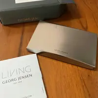 在飛比找蝦皮購物優惠-Georg Jensen 傑治喬生 鐵盒名片夾 生日禮物