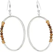 WRITWAA 1 Pair Geometric Earrings Jewelry Girl Jewelry Earrings Valentine’s Jewelry Earrings Trendy Hoop Earrings for Earrings Fashion Earring