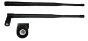 A Pair UHF 1/2 Wave BNC Connectors for SHURE UC/UB/SLX Series Wireless Receivers