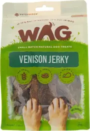 Venison Jerky 200G, Grain Free Hypoallergenic Natural New Zealand Made Dog Tr...