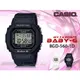 CASIO時計屋 卡西歐手錶專賣店 BABY-G BGD-560-1D 電子女錶 樹脂錶帶 黑 防水200米 世界時間 BGD-560 全新品 保固一年 開發票