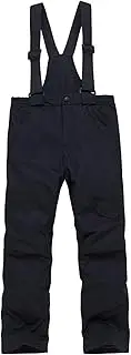 [Generic] xinyee Winter Skiing Pants Waterproof Snow Hiking Trousers Thicken Warm Winter Pants Cold Insulated Pants for Kids Boys Girls