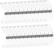 [DOITOOL] 25pcs Eyeglass Chain Holder Cord Ends Non-slip Rubber Ring for Women Metal Coil Adjust Glasses Sunglasses Holders