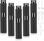 Perfume Atomiser, Pack of 5 Travel Perfume Refillable Bottle, Scent Pump Case 10