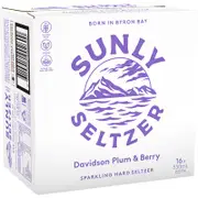 Sunly Seltzer Davidson Plum & Berry Can 330mL
