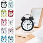Table Clock Bedroom Twin Bell Loud Alarm Clock Digital Clock Home Decoration