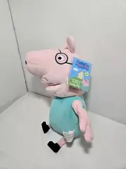 Peppa Pig Play & Say Puppet Daddy Pig Interactive Talking Plush New