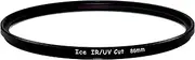 ICE UV IR Cut Thin Filter Optical Glass Multi-Coated MC Hot Mirror (86mm)