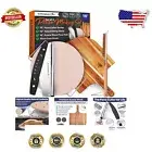 Premium 16-Inch Pizza Making Kit with Acacia Wood Peel & Heat-Resistant Stone