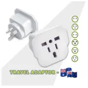 Universal Travel Adapter Power Adaptor UK EU US CA Sockets to Plug AU Australia