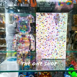 TheOneShop BE@RBRICK Anever 透明 彩色 乾燥花 碎花 珠光 炫彩 庫柏力克熊 熊 400% 100%