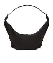 Lemaire Game Medium Zipped Shoulder Bag One size dark chocolate