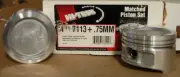 Hi-Tech 7113+.75MM (.030) Set of 4 Pistons fits Toyota
