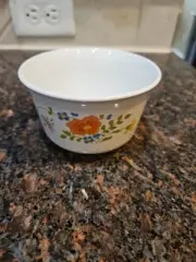 Corning Corelle Wildflower Sugar Bowl Flowers Orange Vintage NEW