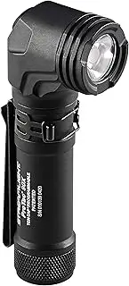 Streamlight ProTac 90X Right Angle Multi-Fuel Tactical Flashlight with Two CR123A Lithium Batteries and Holster, Black