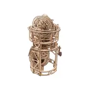 Made in Ukraine UGears Sky Watcher Tourbillon Table Clock DIY Kids Toy Model Kit