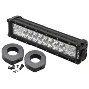 Tusk V2 LED Light Bar Kit 12" Straight For POLARIS RANGER 400 2010-2014