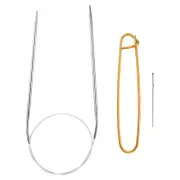 24" Circular Knitting Needles US 4/3.5mm Needles 5.51" Stainless Steel