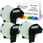 Cartridge Planet 3 Pack Compatible Label Roll for Brother DK-11209 DK11209 29mm x 62mm 800 Labels per Roll for Brother QL1050 QL1050N QL1060N QL1100 QL1110NWB QL500 QL550 QL570 QL580N QL650TD QL700 QL720NW QL800 QL810W QL820NWB Label Printer