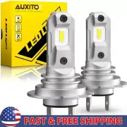 AUXITO H7 LED High/Low Beam Conversion Kit Bulbs Super Bright 6500K 360°Lighting (for: Smart)