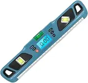 SEWACC Backlight Level Ruler Mini Balancing Calibrator High Precision Level Gauge for Accurate Measurement Home Projects Durable Design for Pictures Posters and Frames