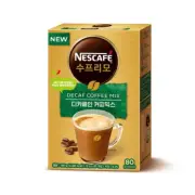 Nescafe Supremo Decaffeinated Coffee Mix, 12g x 80pcs, 1EA