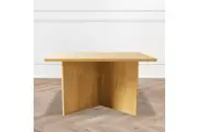 Emelia 80cm Square Coffee Table - Oak