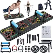 Push-Up Board, Portable Home Fitness Set,Full-Body Workout