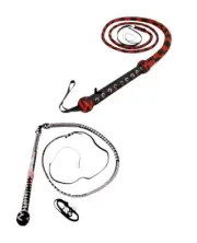 10% OFF on Bundle of 2 bullwhips cowhide bull whip kangaroohide stockwhip