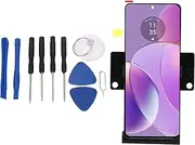 AMOLED Phone Screen Replacement, Display Screen Digitizer Assembly, Razr 40 Touch Display Digitizer Assembly Repair Parts, with Vibrant Colors and Clarity, for Eye Care