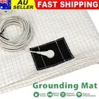 Grounding Earthing Sheet Universal Organic Bed Sheet Conductive Grounding Mat AU