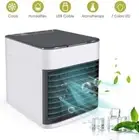 Mini Conditioner Air Cooler LED USB Fan Cooling Rechargeable Fan Desk Portable