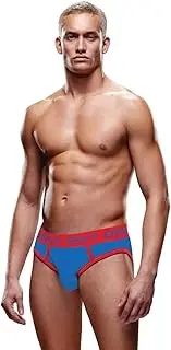 [XGEN] Solid Jock Contrasting Red & Blue Jockstrap