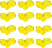 LIANGYUNZE Whistle, 12 Pcs Professional Sport Whistle Set with Lanyard - Loud Pea-Less Whistle for Coaches, Referees, Lifeguards and Police