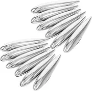 PLAFOPE Car Bumper Guard Strips Pcs Set Abs Material Anti-Collision Anti-Scratch Self-Adhesive Trim