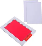 Hohopeti Baby Handprint Footprint Ink Pad Kit Inkless Pad for Newborn and Boys and Girls Red Easy to Use Scrapbooking Craft