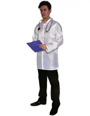 [Boutique Retailer Costumes] Medical Surgeon Lab Coat Doctor Costume