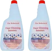 480ml (16.23 FL OZ) Floor Cleaning Solution, Floor Care Fluid. Compatible For Roborock S8/S8+/S8 Pro/S8 Pro Ultra/S8 MaxV Ultra/S8 PLUS Robot Vacuum Cleaner(2 bottle)