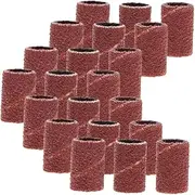 ELAYARD 100Pcs Nail Drill Sanding Bands Polisher Grinding Head for Manicure Durable Corundum Material for Natural Artificial Nails Essential Nail Care Supplies
