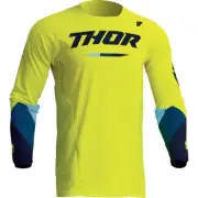 Thor Pulse Tactic Youth Jersey Electrolyte (XS, Yellow Electrolyte)