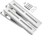 Stainless Steel Foldable Stretch Oven Bracket Holder - Expandable Microwave Oven Shelf | Adjustable Foldable Microwave Oven Wall Stand, For Home Kitchen Accessories