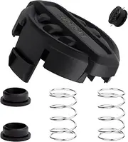 Eyoloty DWO1DT995 Weed Trimmer Head Replacement Cap Compatible with Dewalt DCST922P1 DCST922B DCST972X1 DCST925 String Trimmer Weed Eater,Bump-Feed Head Replacement Part with 2Spring & 2Base (5Pack)