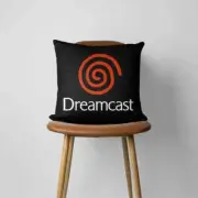 Sega Dreamcast 45 x 45cm Cushion Cover - Black
