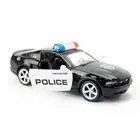 1:43 Ford Mustang Model Car Diecast Police Car Toy Vehicle Toys for Kids Boys