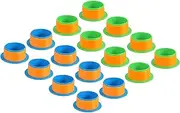 uxcell 3inch Shrink Wrap Handle, 16pcs Stretch Wrap Dispenser Stretch Film Dispenser Plastic Hand Dispenser Saver Protection for 3inch Core Furniture Wrapping Moving Packing Warehouses