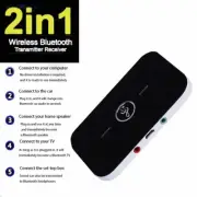 Bluetooth receiver transmitter 2-in-1 stereo wireless audio adapter